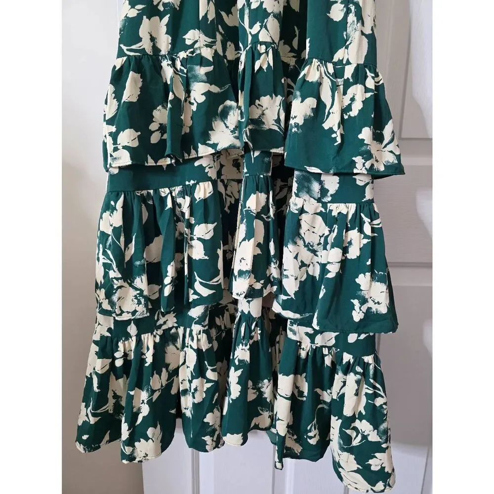 Abercrombie and fitch Ruffle Tiered Maxi Dress MP